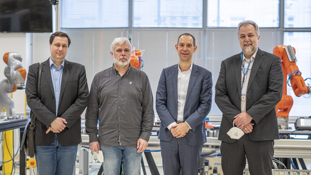 Fraunhofer IWU and the RICAIP team in Testbed for industry 4.0